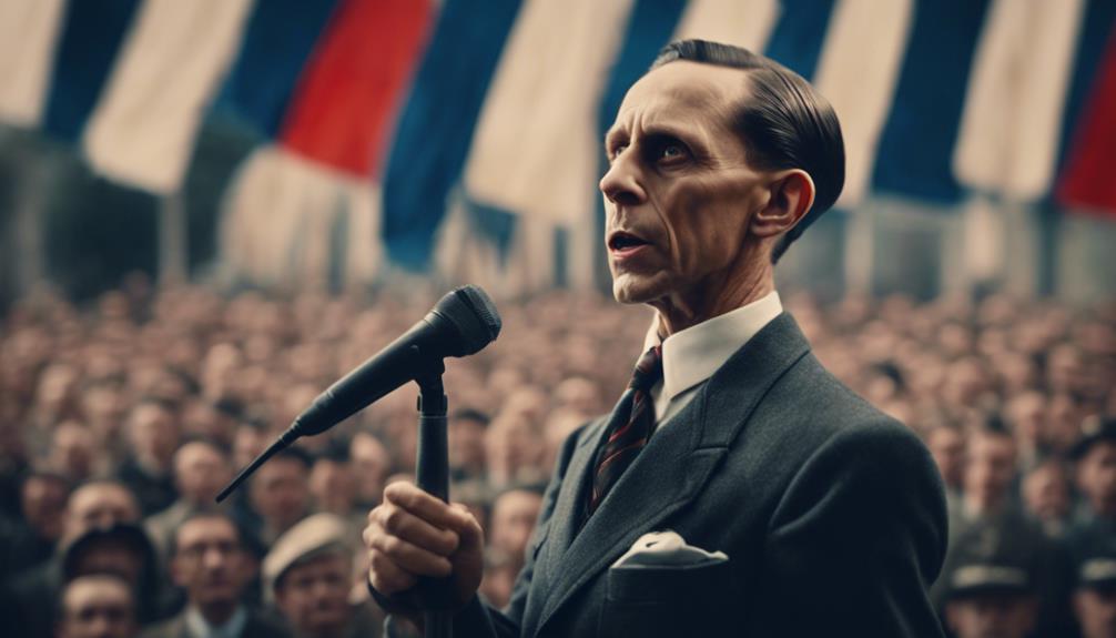 joseph goebbels rise to power