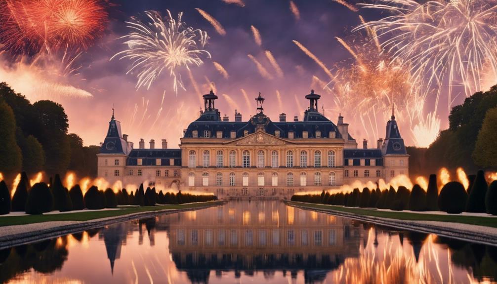 ambitious celebration at vaux le vicomte