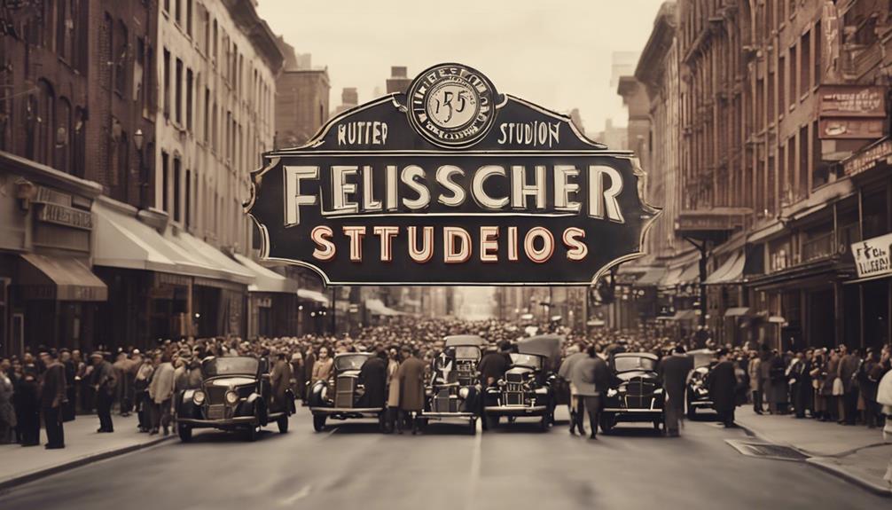 fleischer studios transition era