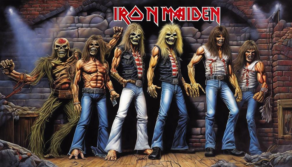 evoluci n de iron maiden