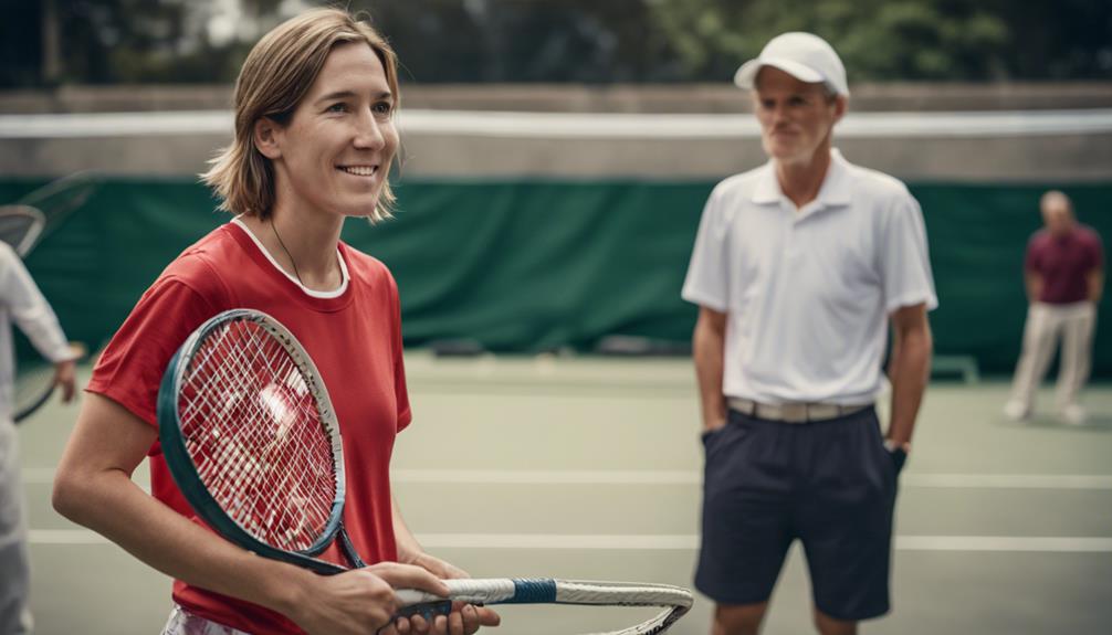 juventud y tenis temprano