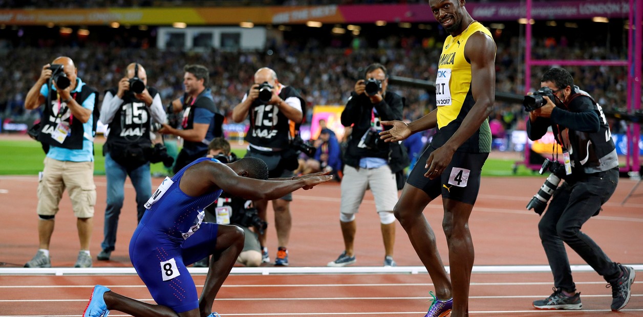 cmo fue el viaje de gatlin desde la gloria olmpica