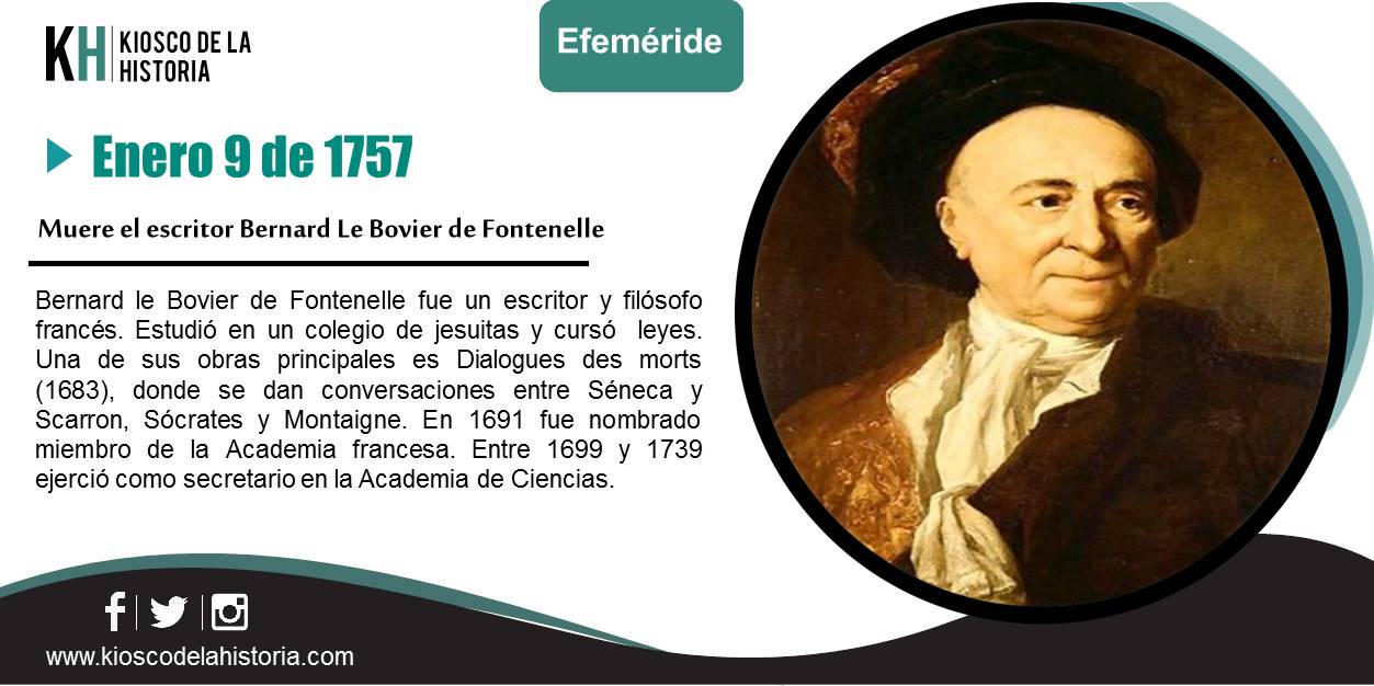 fontenelle la vida distinguida de bernard le bovier